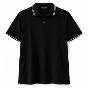 Michael Kors Black Polo Shirt XL
